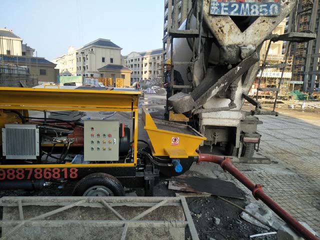 礦用細石混凝土泵