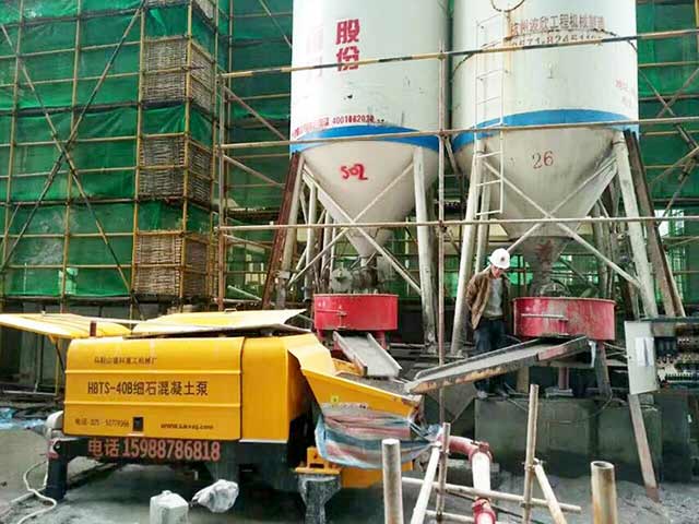 細(xì)石混凝土泵機